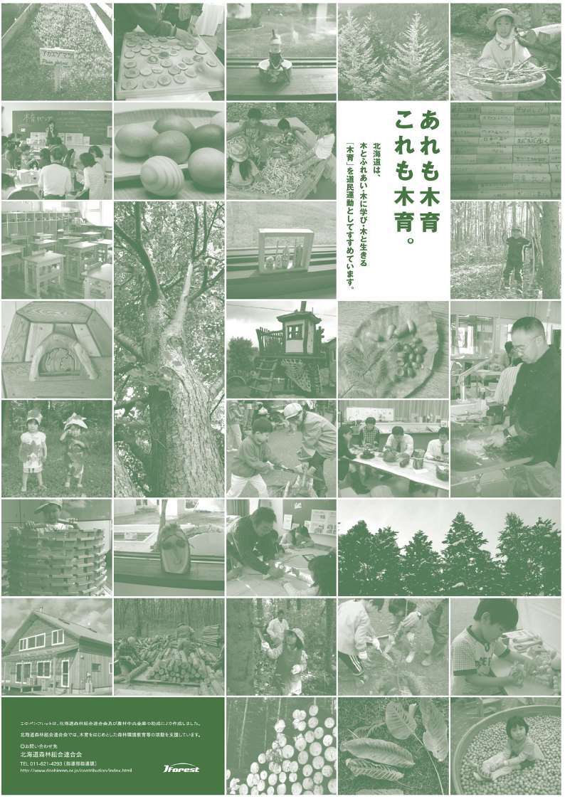 あれも木育 これも木育。
