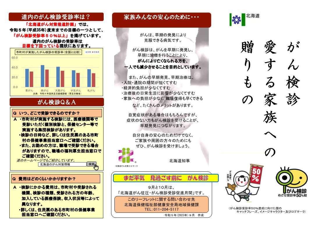 がん検診 愛する家族への 贈りもの②