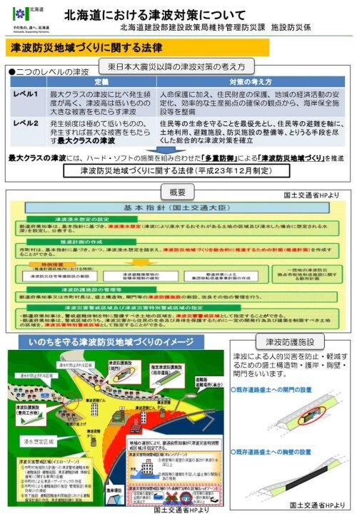 北海道における津波対策について②