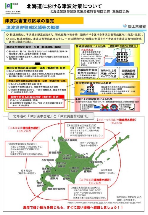 北海道における津波対策について③