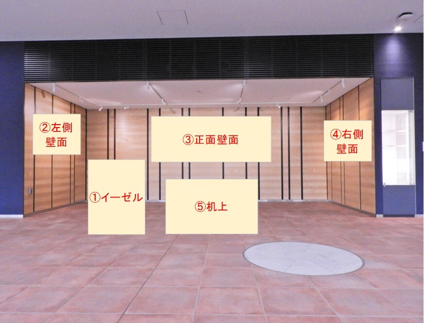 展示コーナーフロアマップ