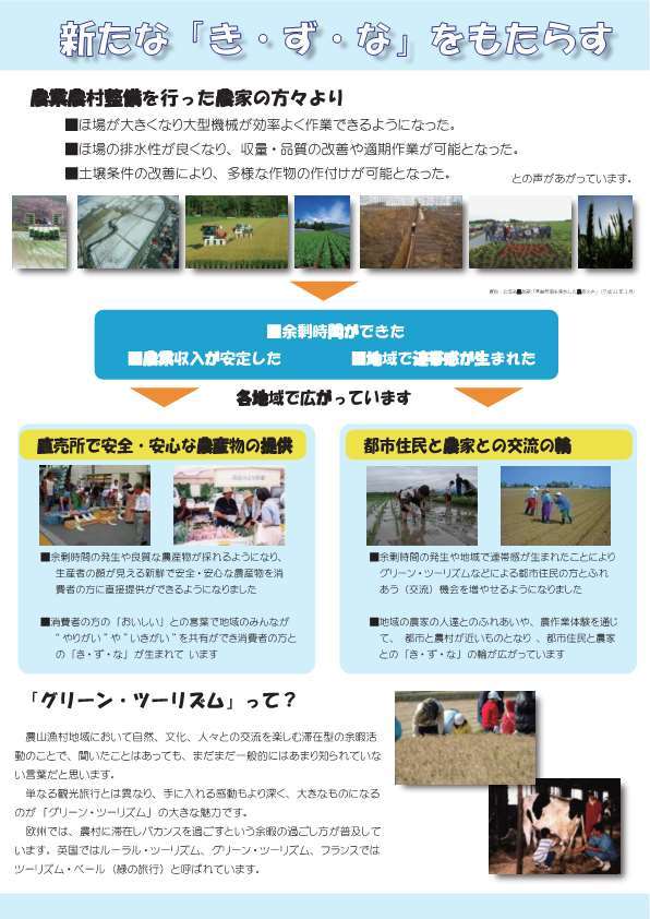 新たな「き・ず・な」をもたらす