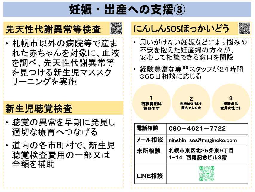 妊娠・出産への支援③